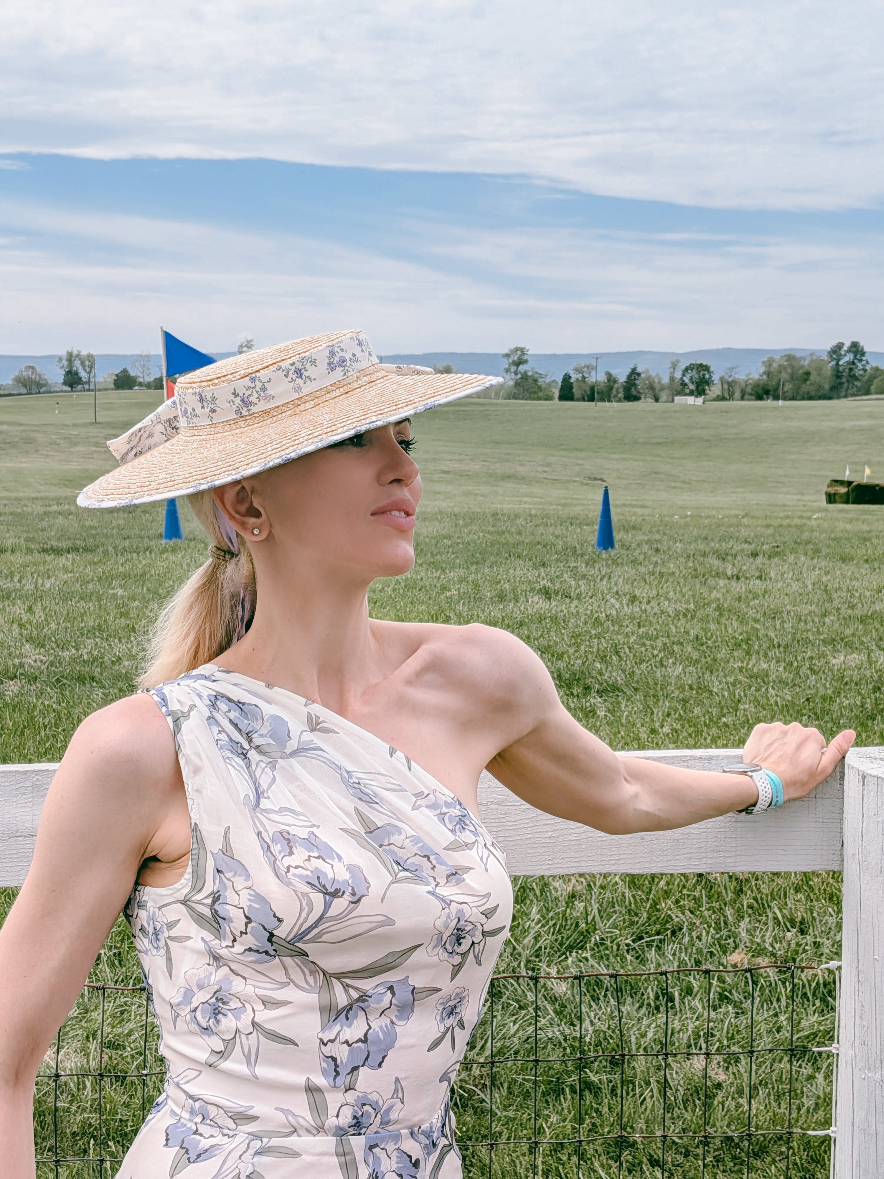The Provence Bow Cartwheel Straw Hat