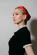 red holiday hat