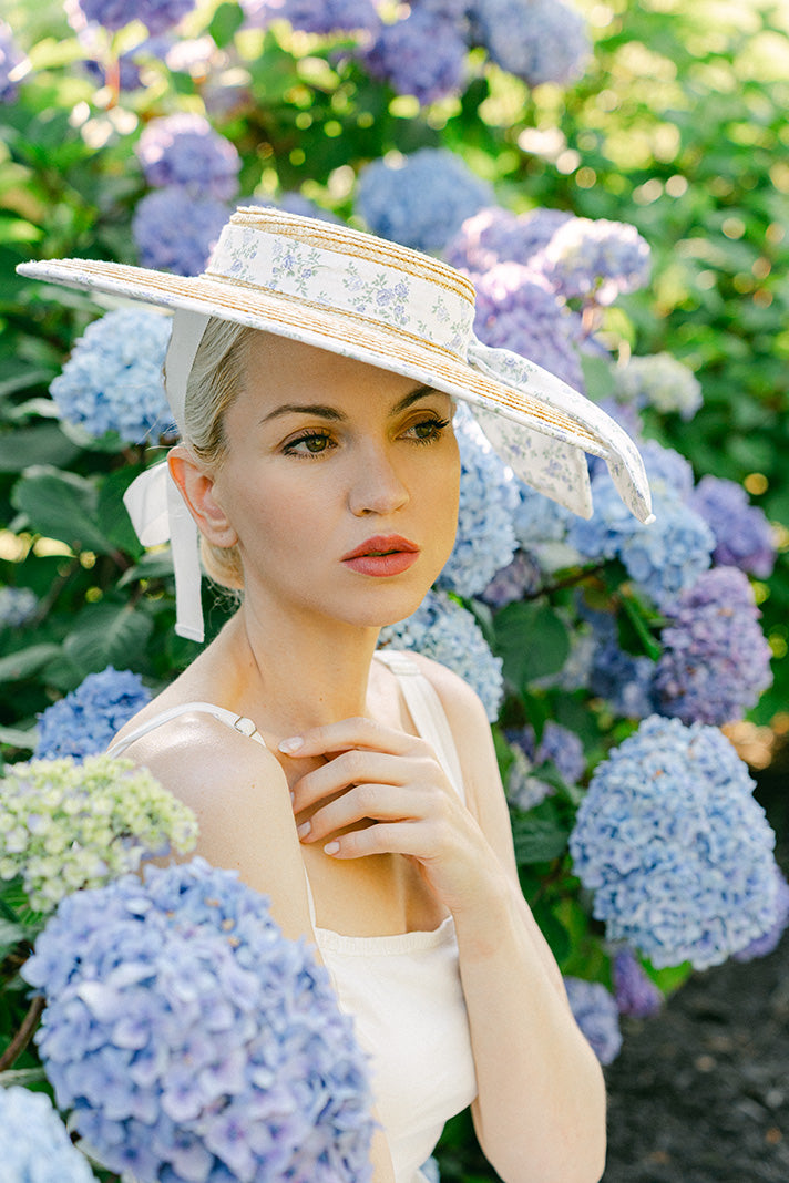 The Provence Bow Straw Hat