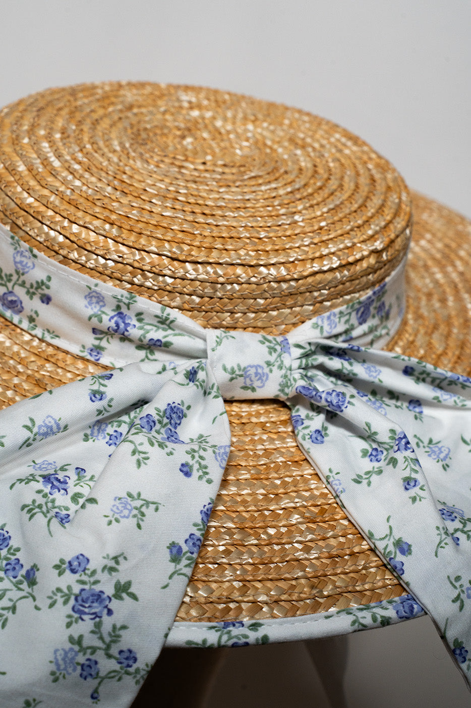The Provence Bow Cartwheel Straw Hat