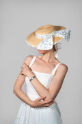 The Provence Bow Cartwheel Straw Hat