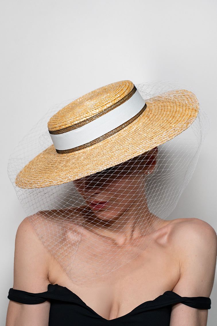 The Monaco Veiled Boater