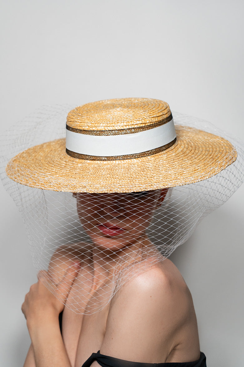 The Monaco Veiled Boater